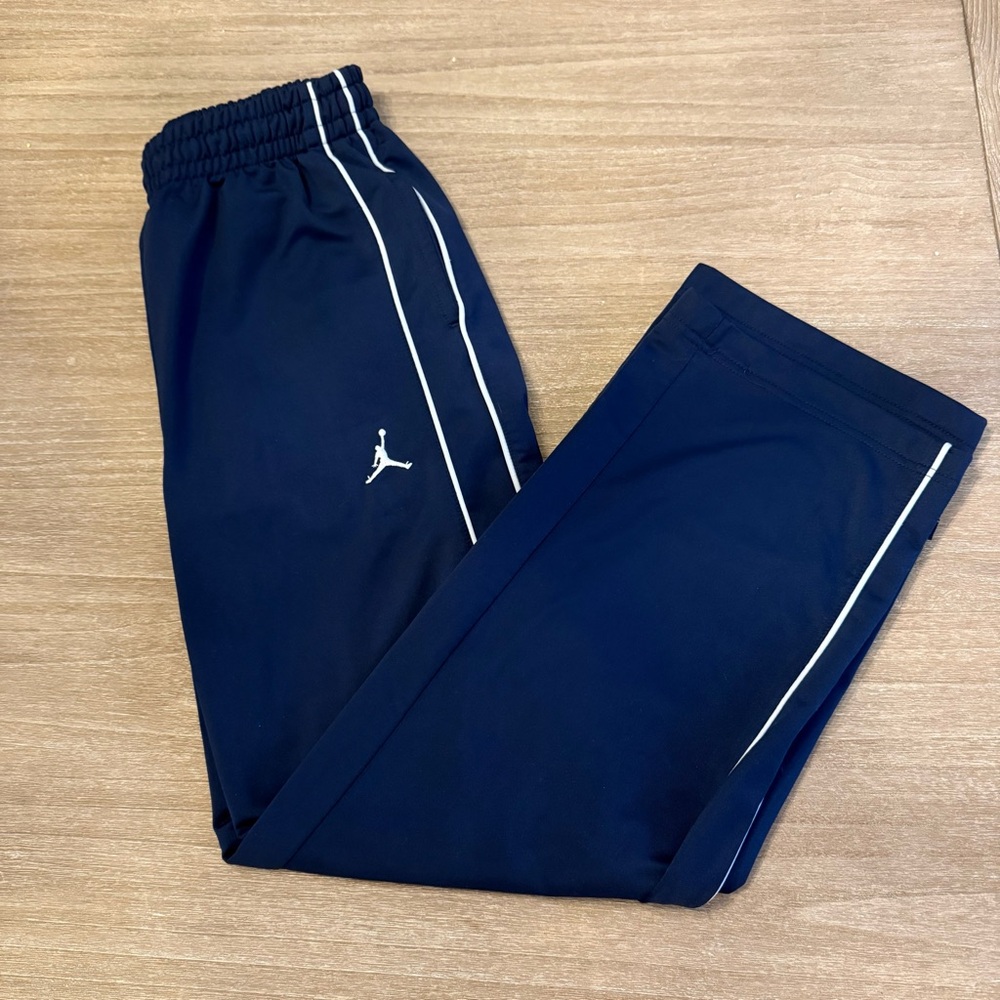 Y2K Style Jordan Jumpman straight leg pants Navy boys L (16/18) Basketball